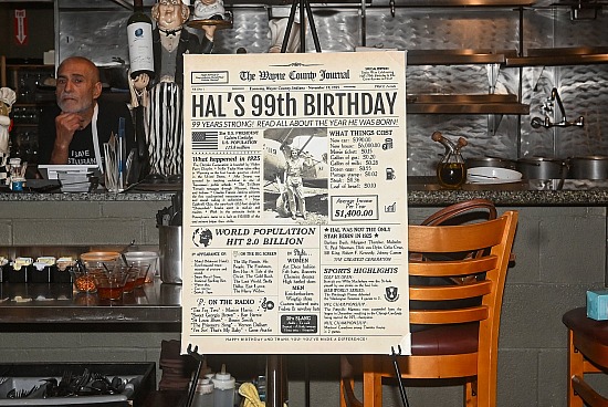 Hal,s 99th Birthday