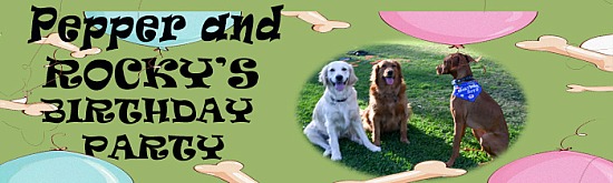 Pepper and Rocky's Birthday Party